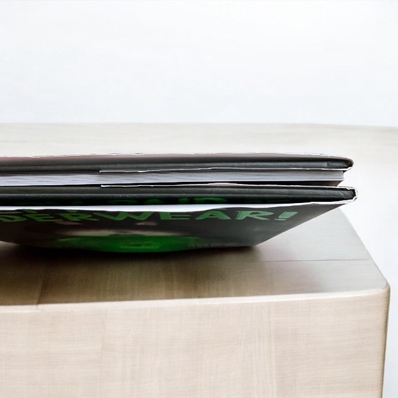 2/$25 NEW Creepy Pair of Underwear! Jasper Rabbit Hard Cover Picture Book - Picture 8 of 11